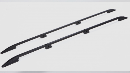 Рейлинги Сan Auto (VWT5.73.3810) Crown LWB Black в штатные места для Volkswagen Multivan Длинная База T5, T6 2003+ от магазина ФаркопРос